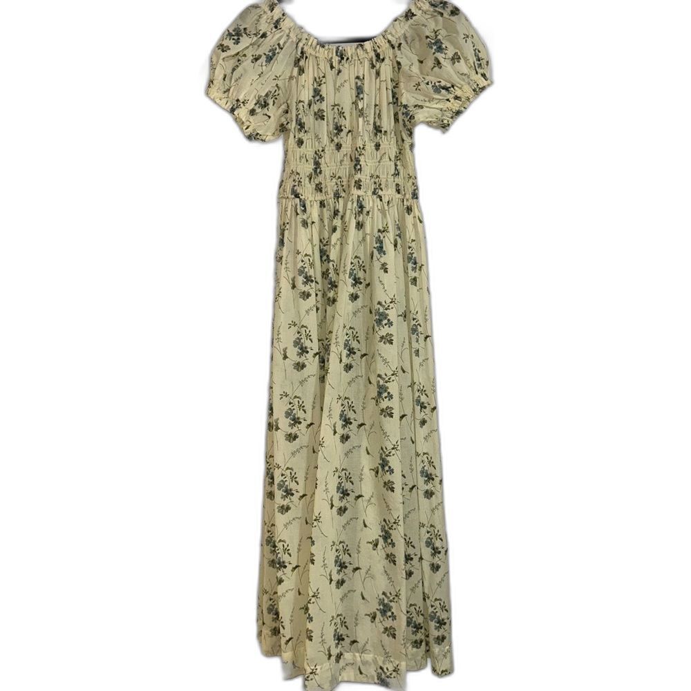 Doen Ashlynn Women's Floral Maxi Dress Size S NWT Organic Cotton Romantic Boho - Picture 7 of 13